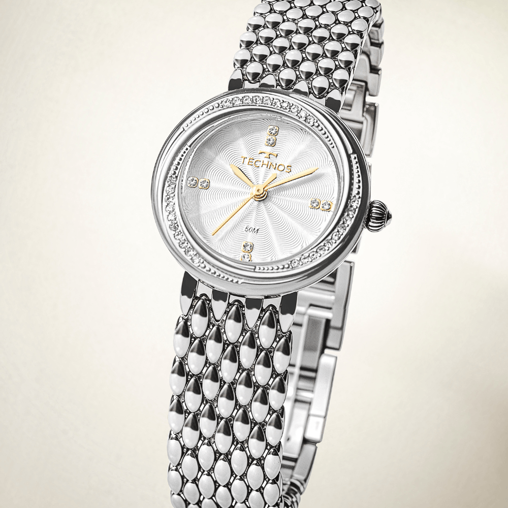 Relógio Technos Feminino Mini Joia Prata - 2035NBK/1K Prata 4