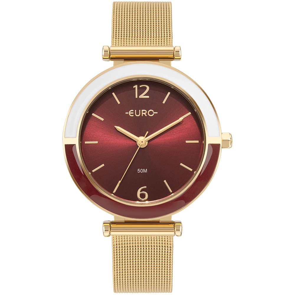 Relógio Euro Feminino Glitz Dourado - EU2035YXQ/4V Dourado 1