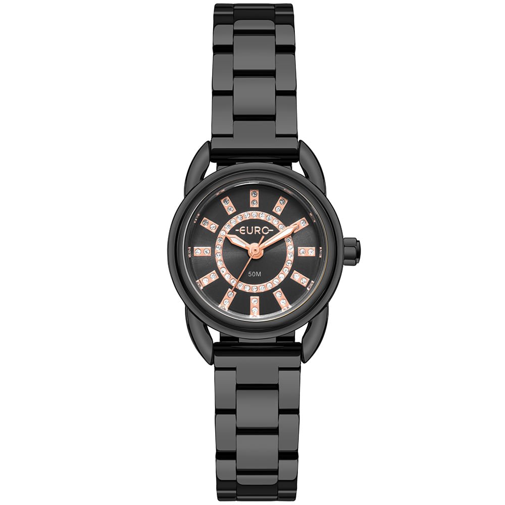 Relógio Euro Feminino Mini Preto - EU2036YVJ/4P Preto 1