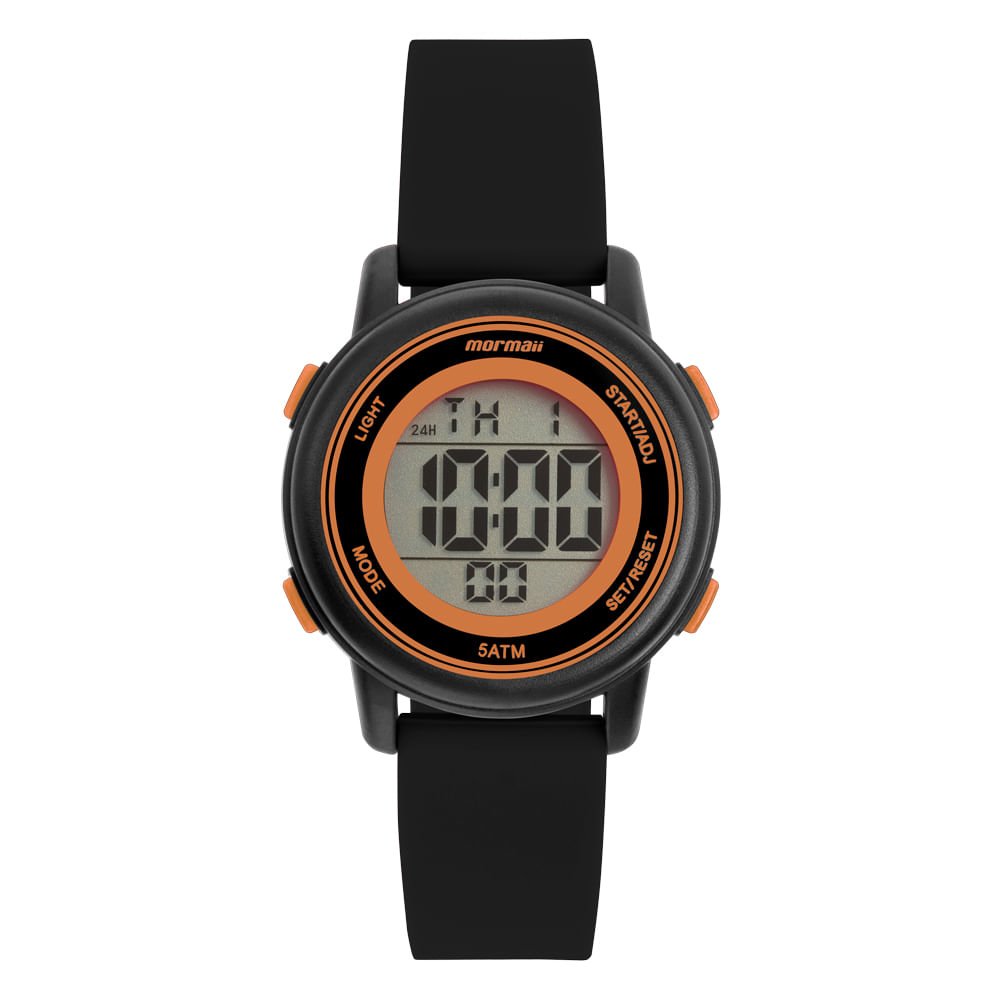 Relógio Mormaii Masculino Ref: Mo0974/8a Digital Infantil