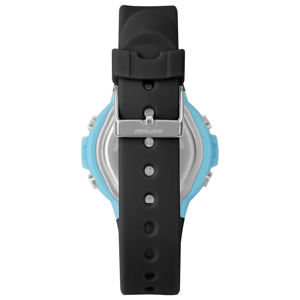 Relógio Mormaii Masculino Nxt Azul - MO1244/8P Preto/Azul 3