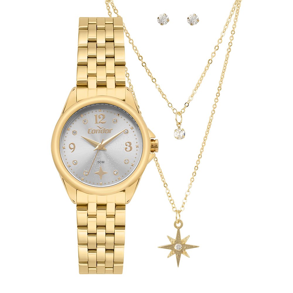 Kit Condor Feminino Mimos E Sutilezas Dourado - CO2035NSC/K4K Dourado 1