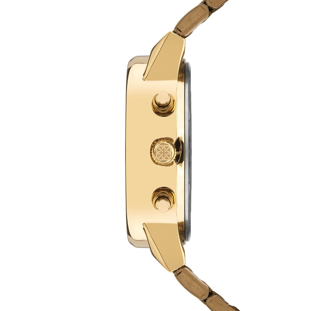 Relógio Euro Feminino Fashion Fit Sporty Dourado - EUBJ3890ABA/4D Dourado 2
