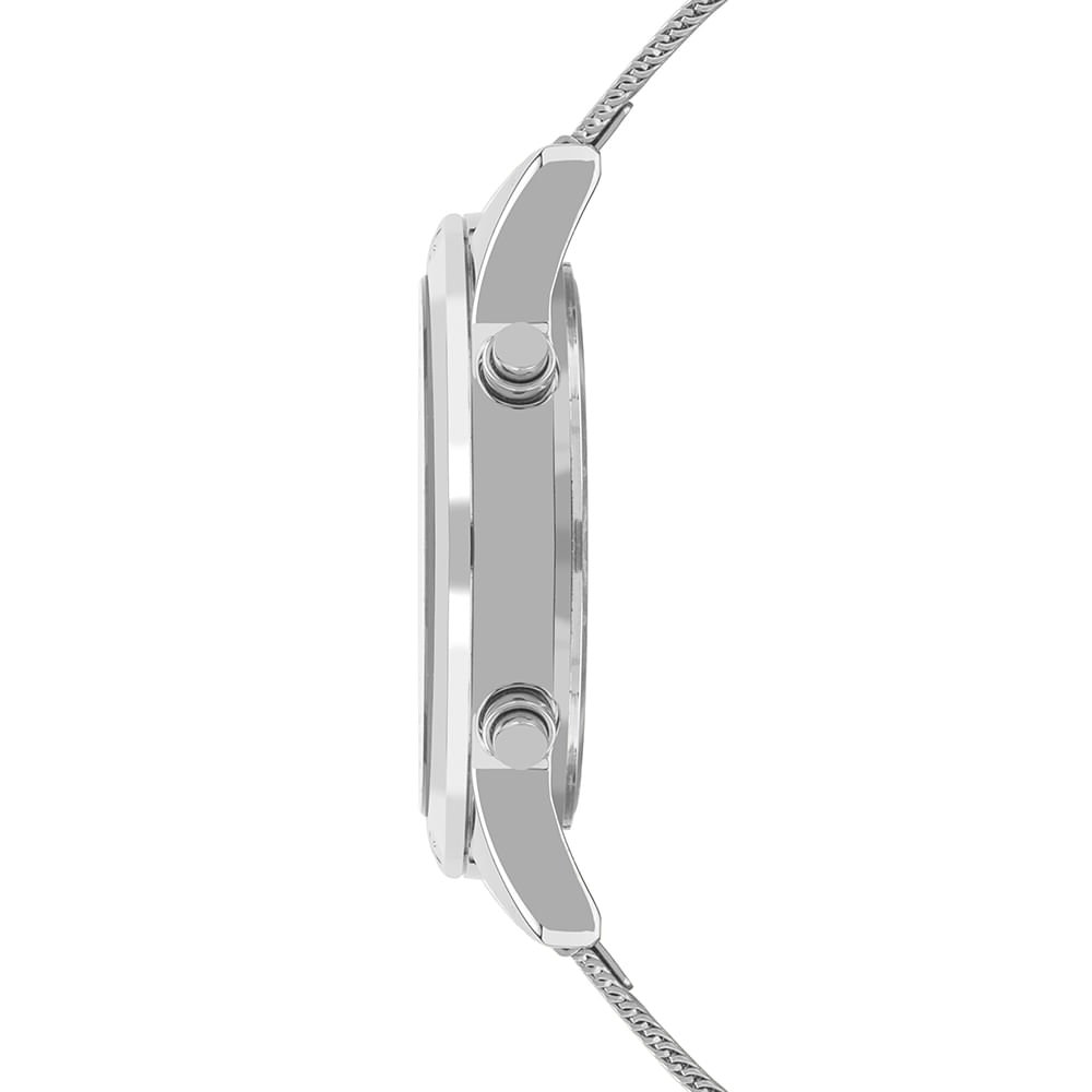 Relógio Euro Feminino Fashion Fit Reflexos Prata - EUDS8054AJ/4K Prata 2