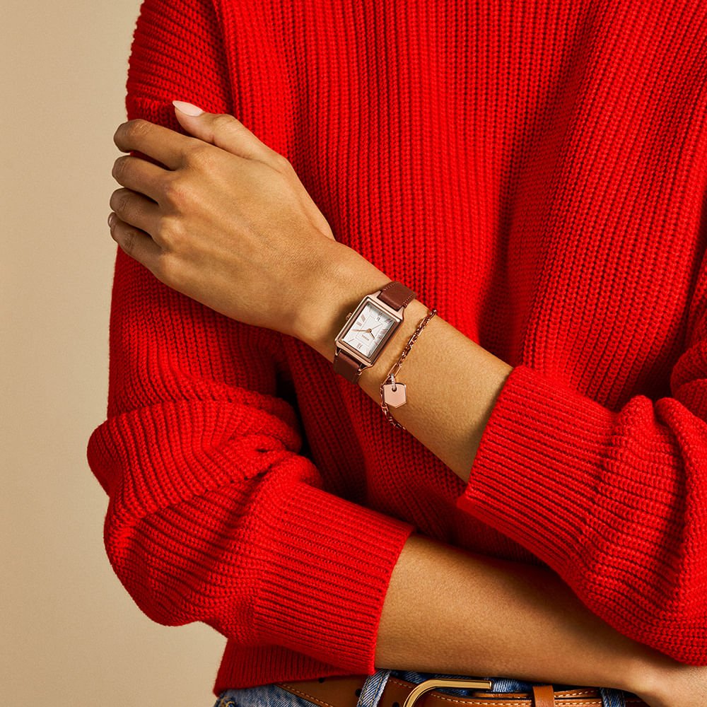 Kit Fossil Feminino Rosé - ES5377SET/0BN Marrom 4