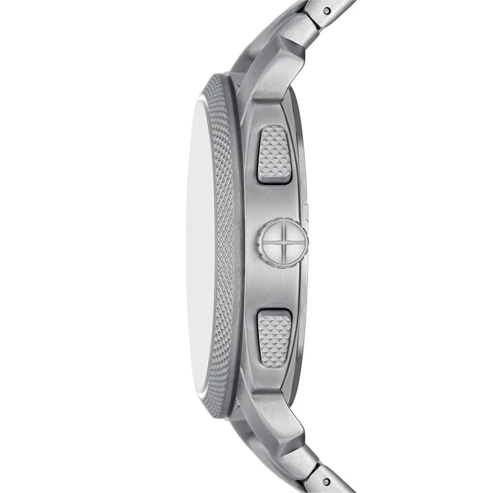 Relógio Fossil Masculino Machine Dourado - FS6095/1PN Prata 2