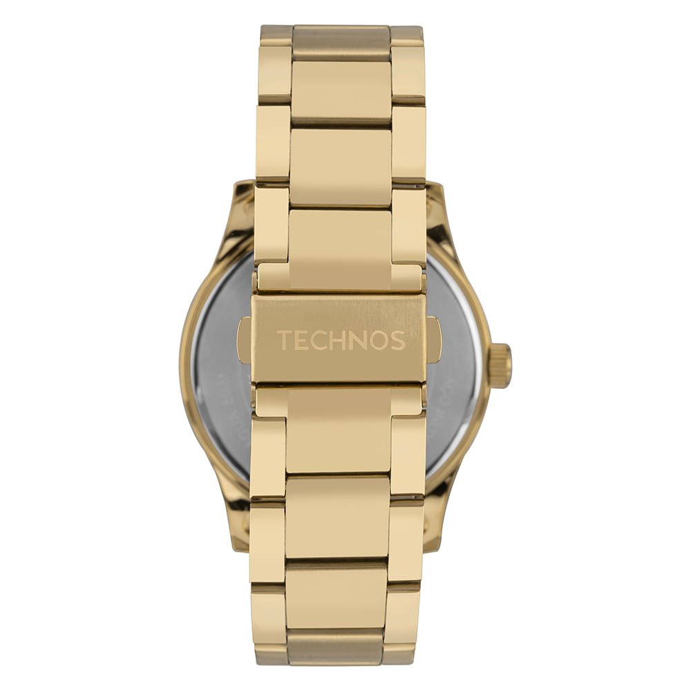 Relógio Technos Masculino Steel Dourado - 2115TZV/1P Dourado 2