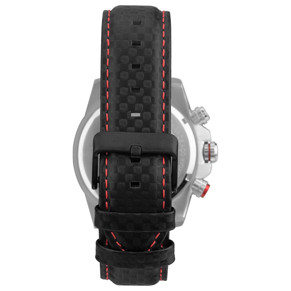 Relógio Technos Masculino Ts Carbon Prata - OS1ABV/0R Preto 2