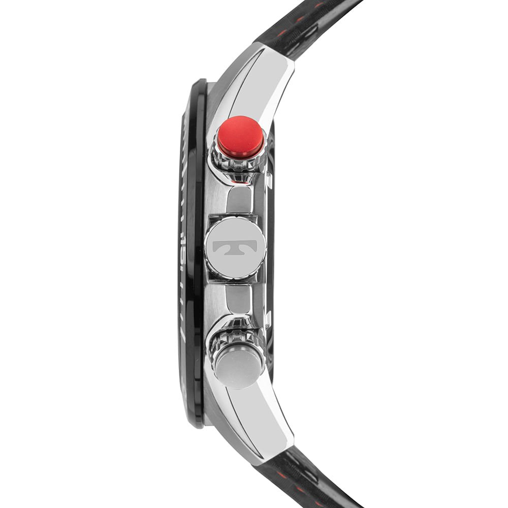 Relógio Technos Masculino Ts Carbon Prata - OS1ABV/0R Preto 3