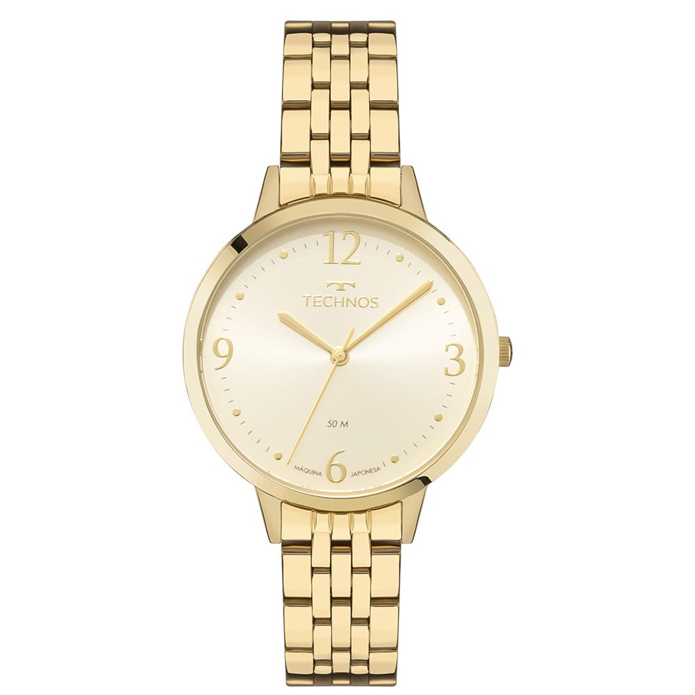 Relógio Technos Feminino Dress Dourado - 2035NBU/1X Dourado 1