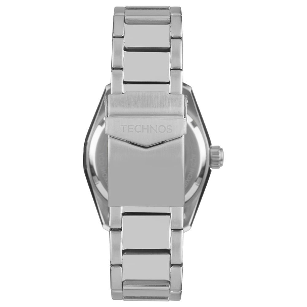 Relógio Technos Masculino Automático Prata - 8205OX/1V Prata 3