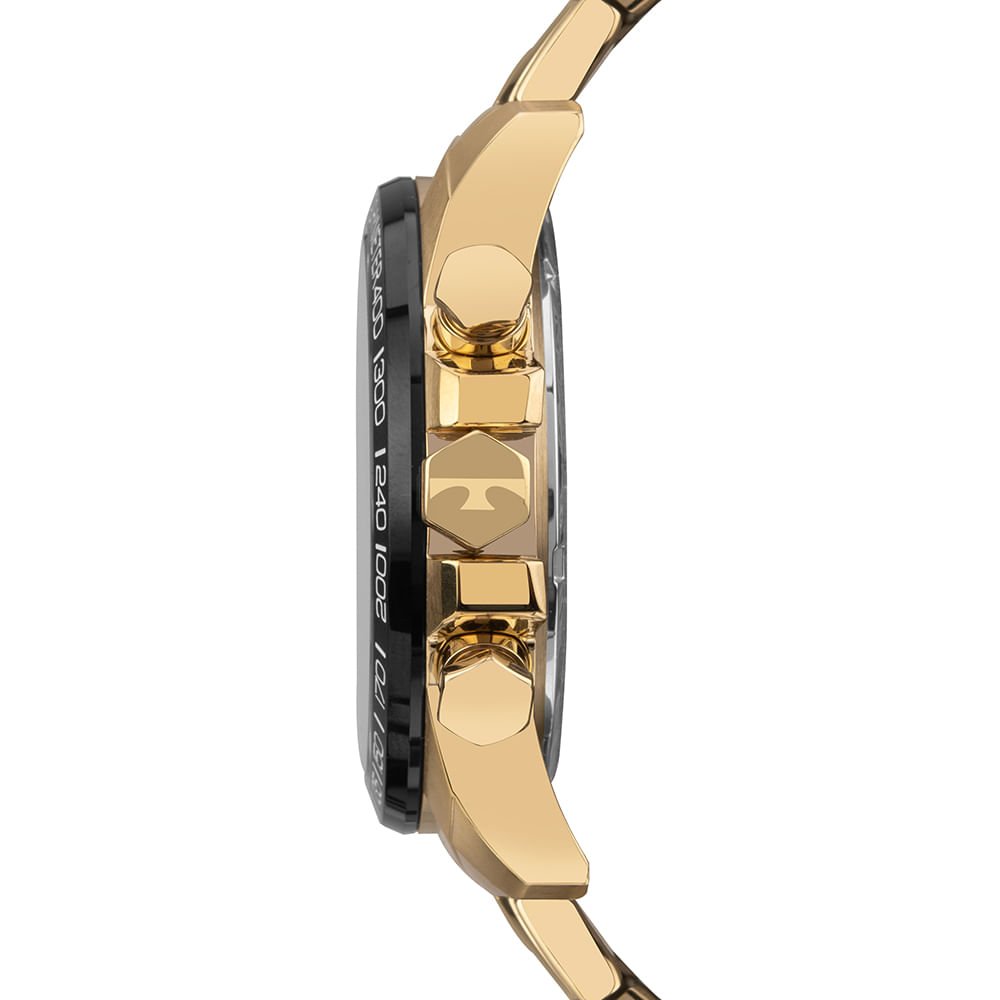 Relógio Technos Masculino Ts Carbon Dourado - OS1ABR/T1P Dourado 2