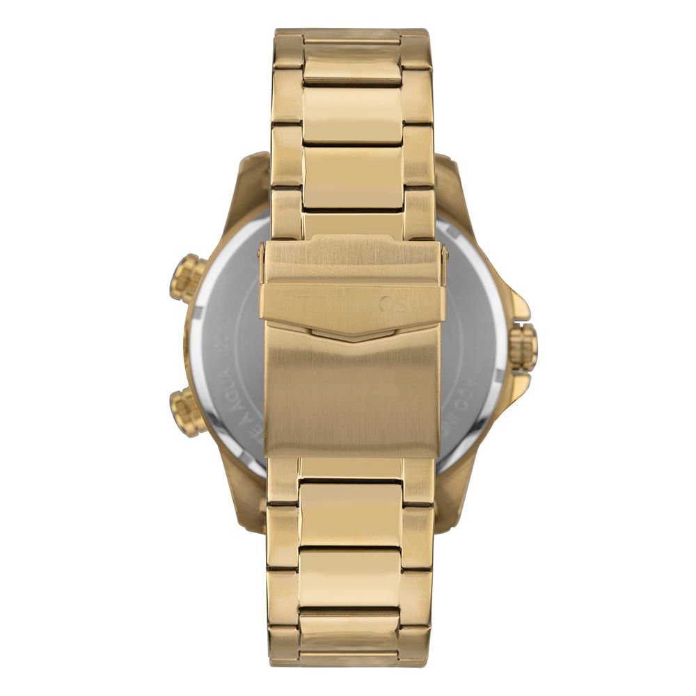 Relógio Technos Masculino Legacy Bicolor - 20153MAQAD/1A Dourado 3