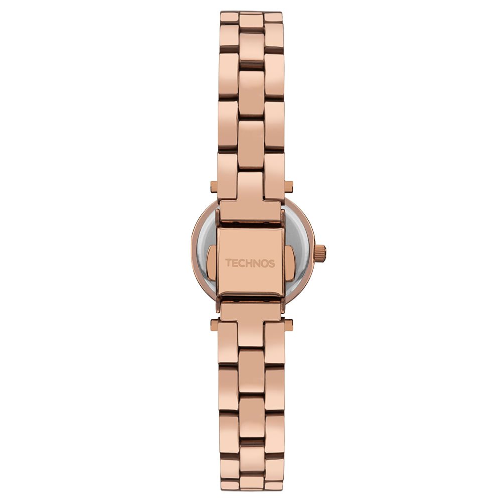 Relógio Technos Feminino Mini Rosé - 2035NBT/1J Dourado 3