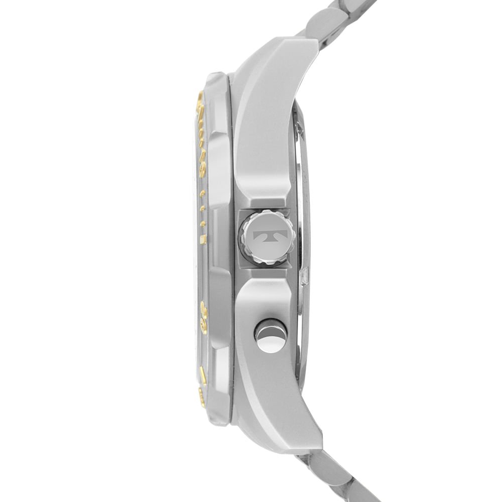 Relógio Technos Masculino Skydiver Bicolor - WT2050AXN/1B Prata 2
