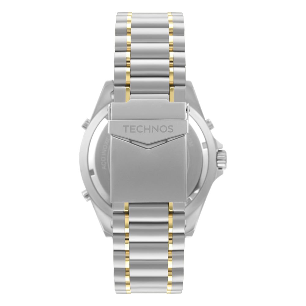 Relógio Technos Masculino Skydiver Bicolor - WT2050AXN/1B Prata 3