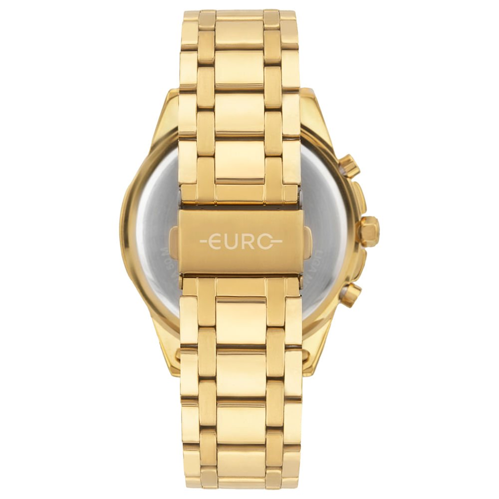 Relógio Euro Feminino Big Case Dourado - EUJS25AJ/4D Dourado 3