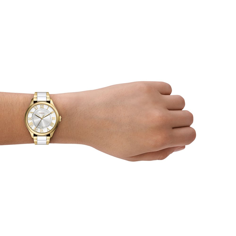 Relógio Fossil Feminino Gilmore Dourado - CE1131/1BN Dourado 4