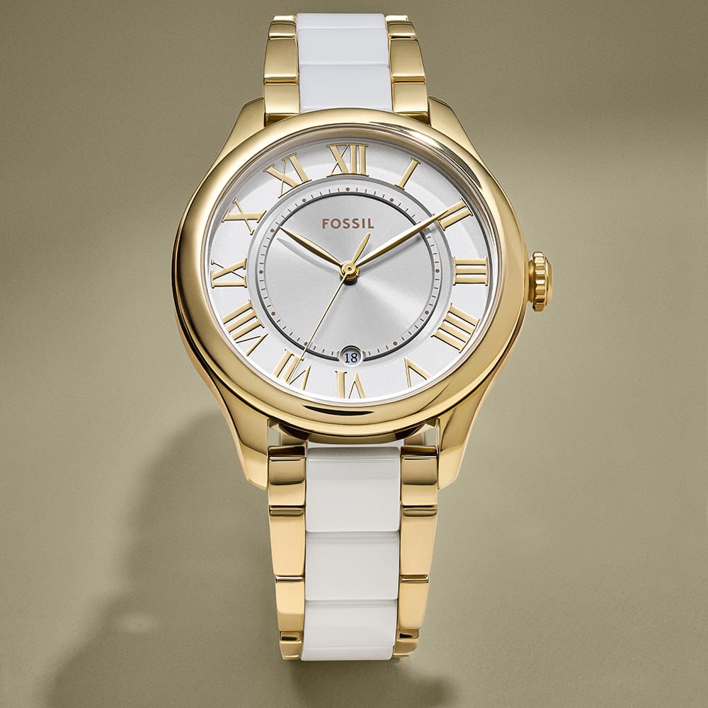Relógio Fossil Feminino Gilmore Dourado - CE1131/1BN Dourado 5