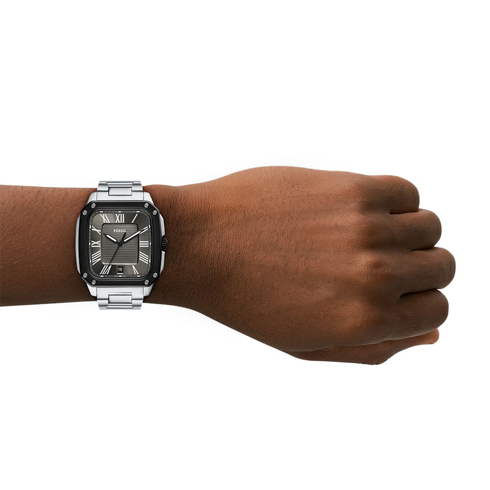 Relógio Fossil Masculino Other - FS6122/1CN Prata 4