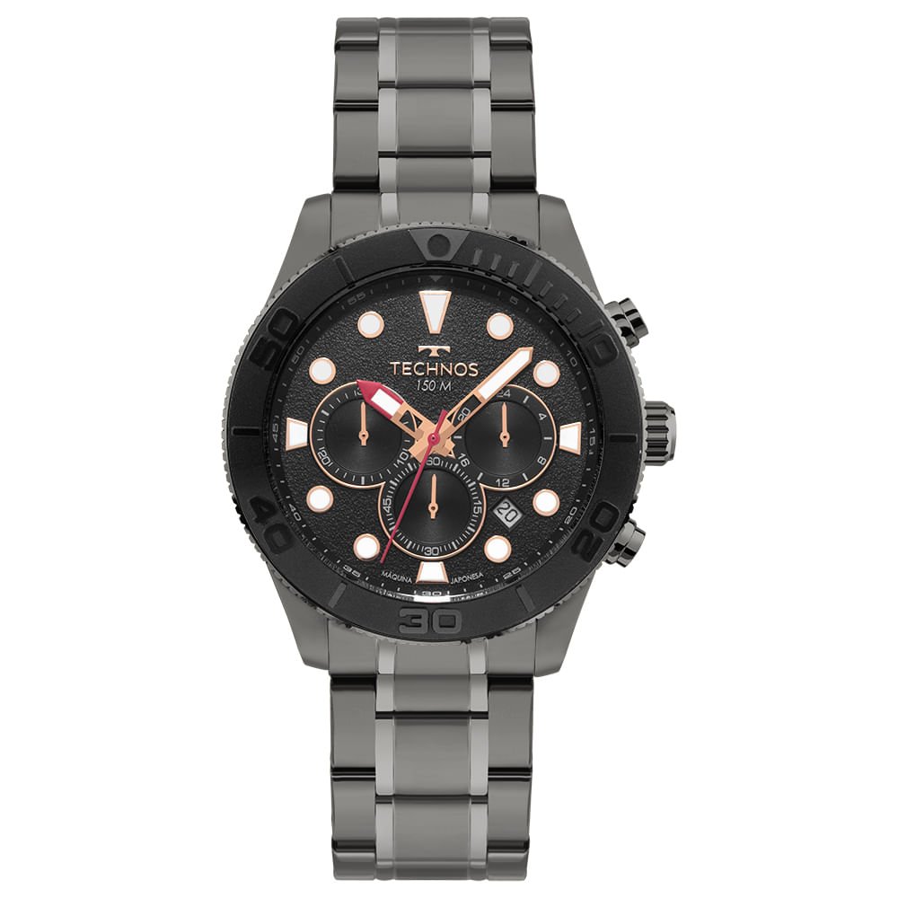 Relógio Technos Masculino Acqua Grafite - JS25BCI/1F Cinza 1