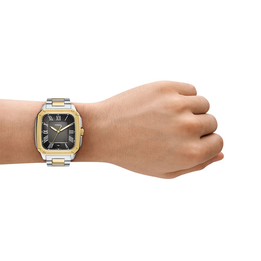 Relógio Fossil Masculino Other Bicolor - FS6123/1CN Multicores 3
