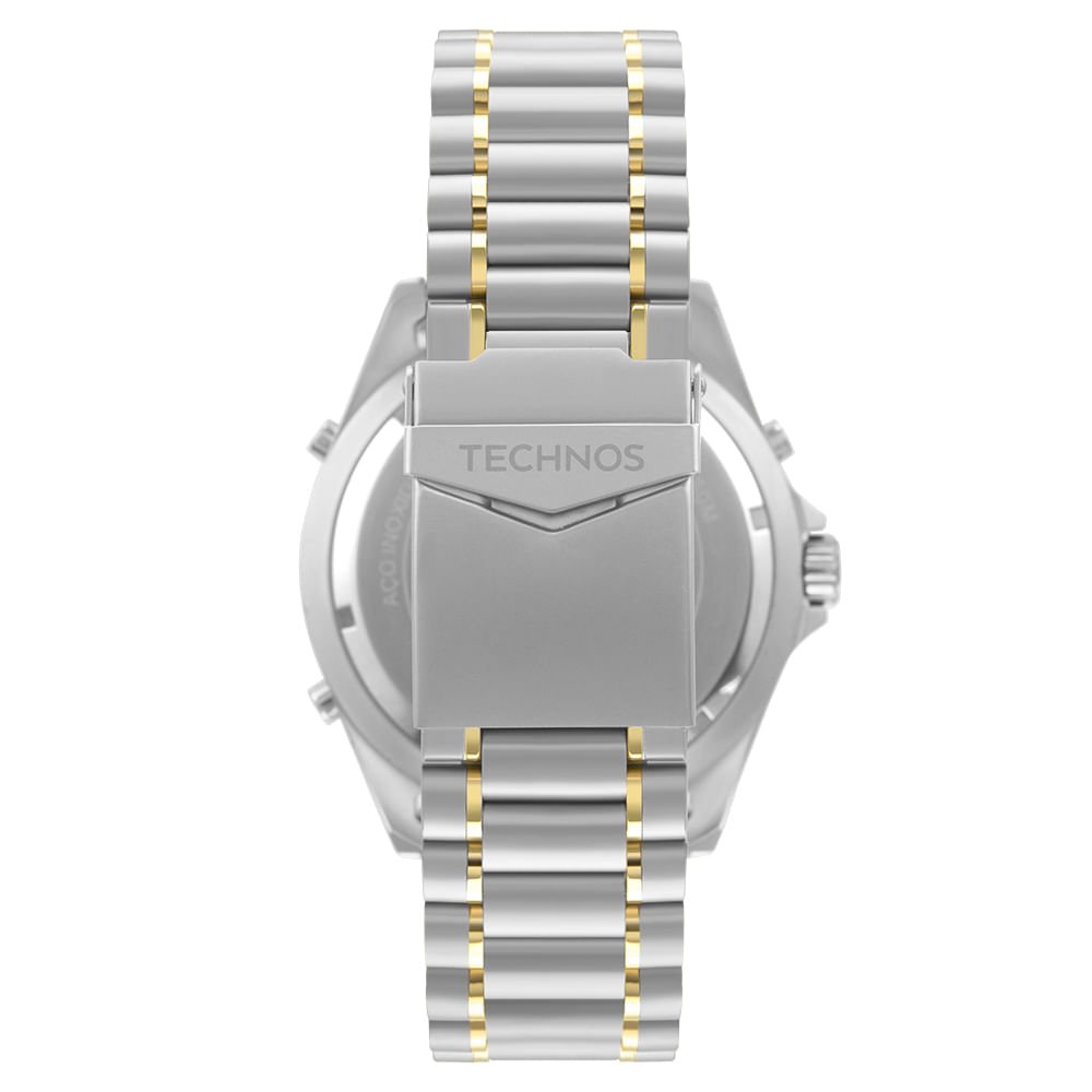 Relógio Technos Masculino Skydiver Bicolor - WT2050AXN/1A Prata 3