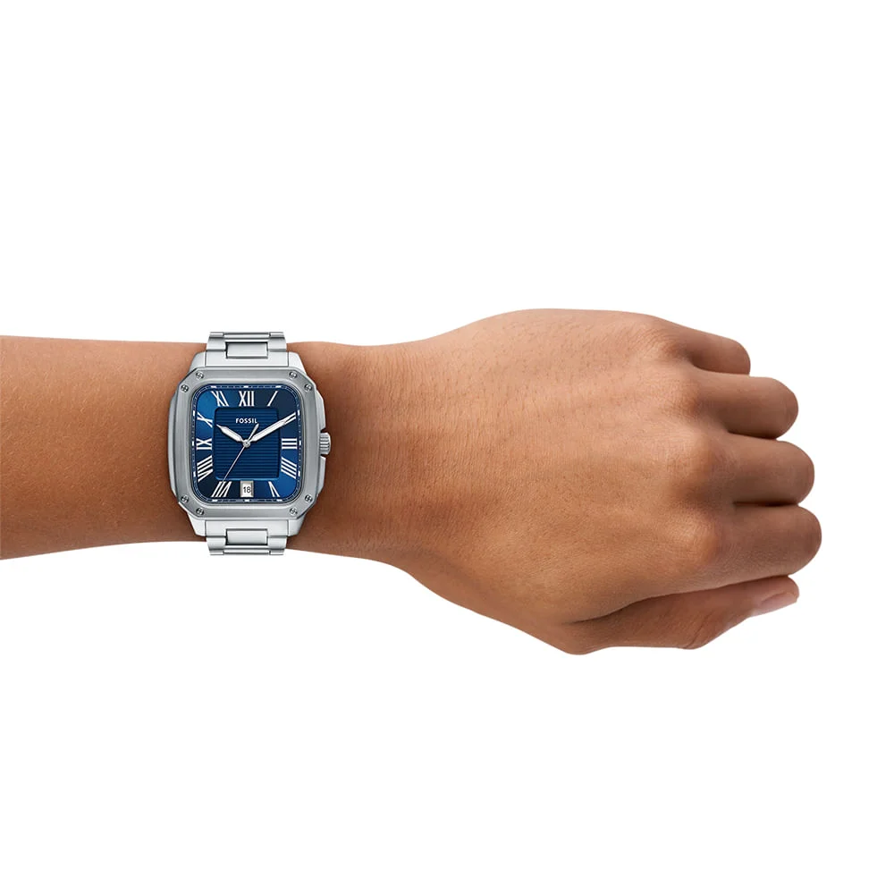 Relógio Fossil Masculino Other Prata - FS6121/1AN Prata 4