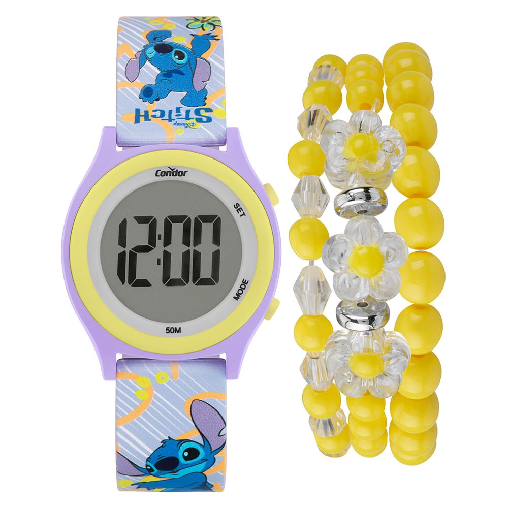 Kit Condor Kids Feminino Digital Roxo Stitch - COBJ3572AK/K8G