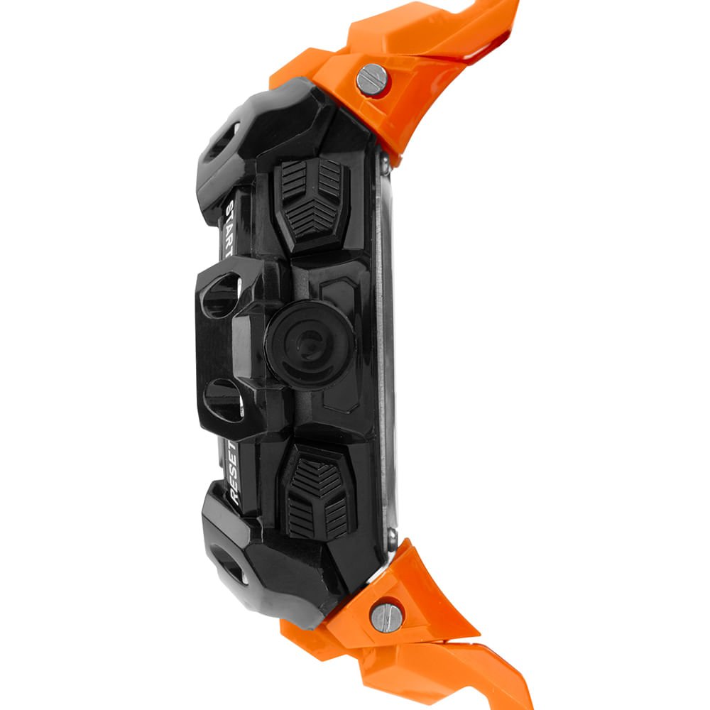 Relógio Mormaii Masculino Force Preto - MO8031/8L Laranja 2