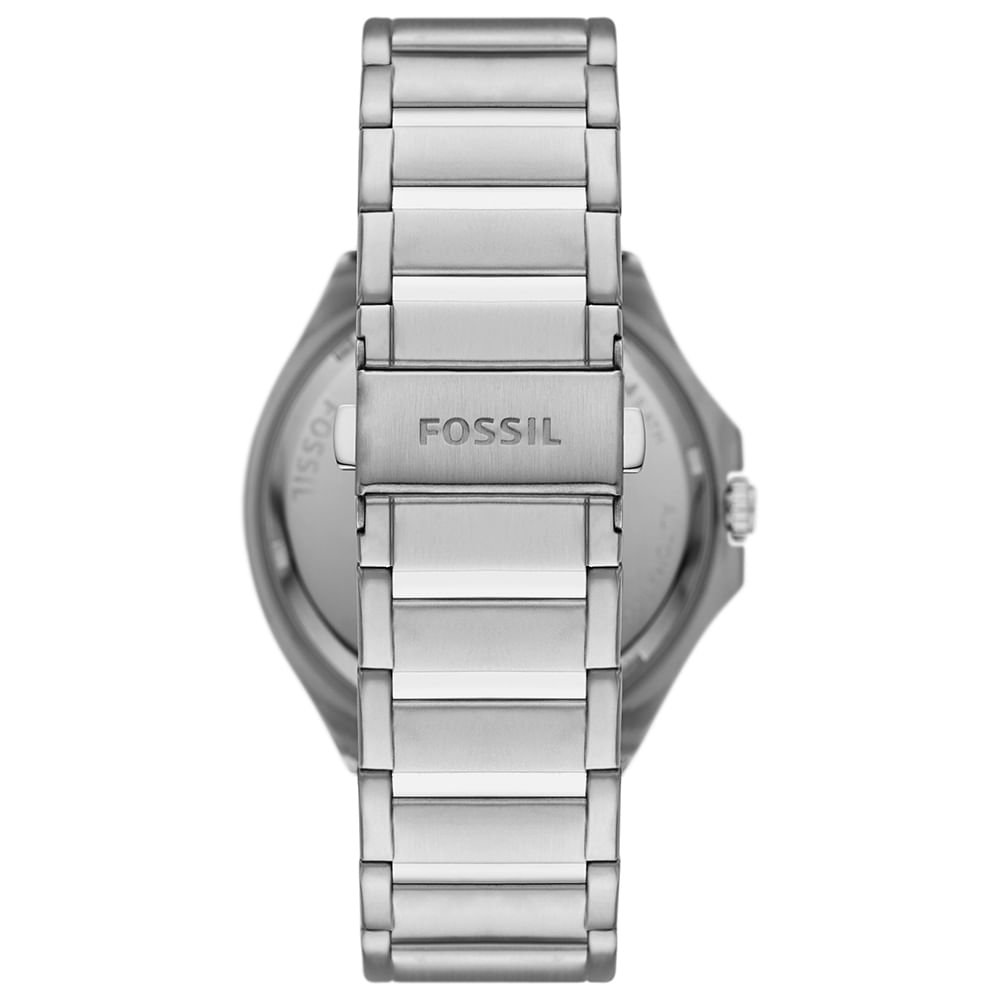 Relógio Fossil Masculino Evanston Prata - BQ2620/1AI Prata 3