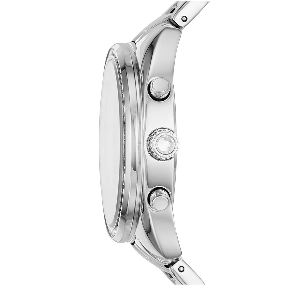 Relógio Fossil Feminino Vale Prata - BQ3657/1KI Prata 2
