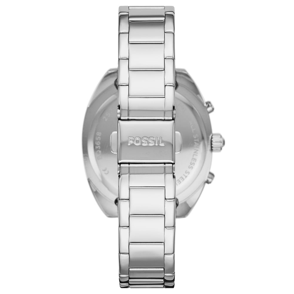 Relógio Fossil Feminino Vale Prata - BQ3657/1KI Prata 3