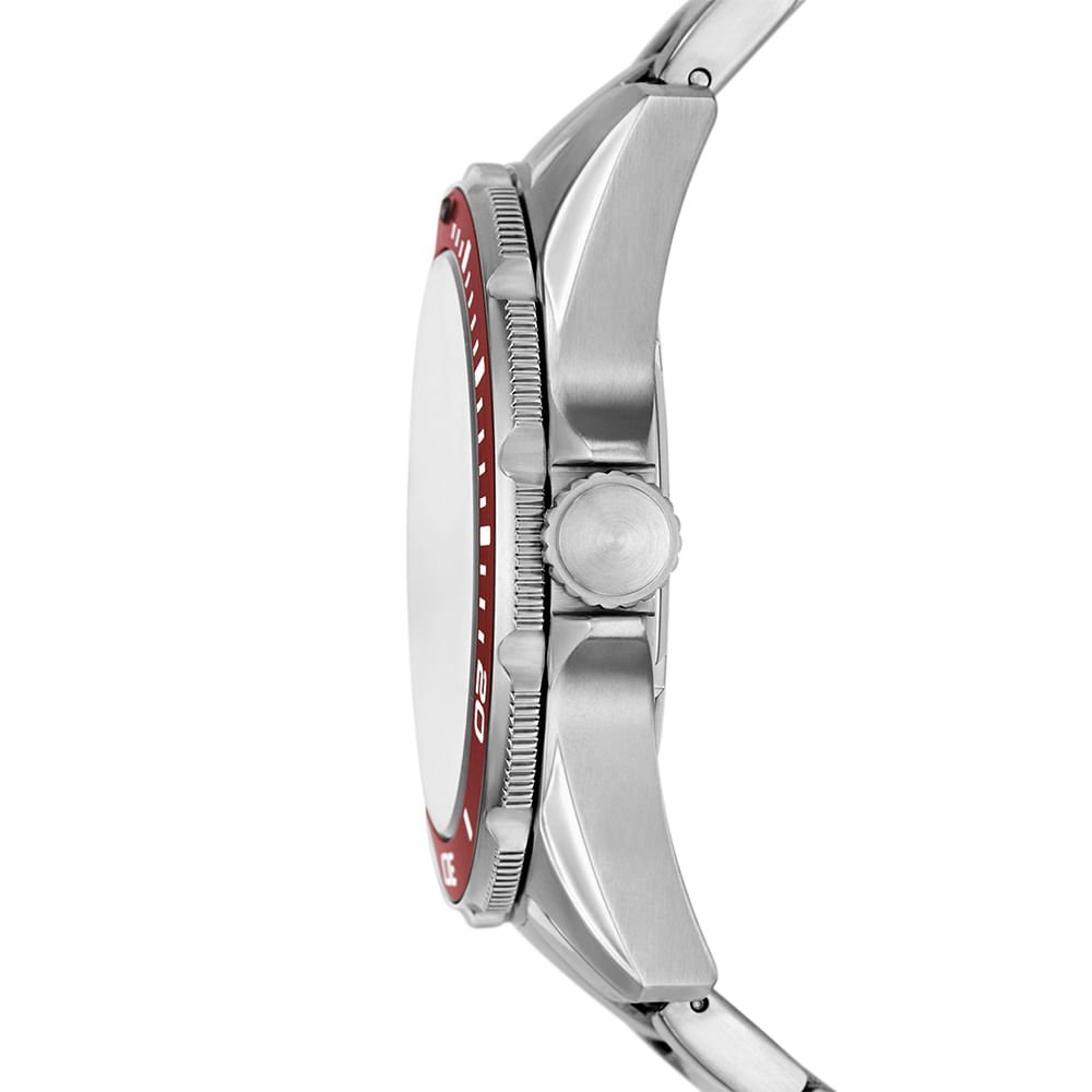 Relógio Fossil Masculino Dalton Prata - BQ2896/1PI Prata 2