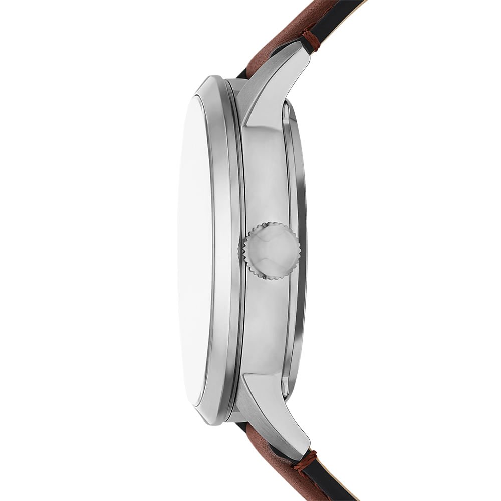 Relógio Fossil Masculino Townsman Prata - ME3267/0AN Prata 3