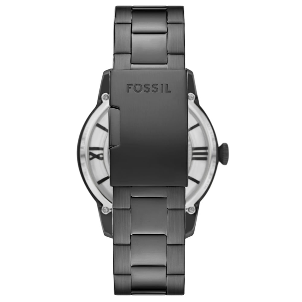 Relógio Fossil Masculino Townsman Grafite - ME3268/1CN Preto 4