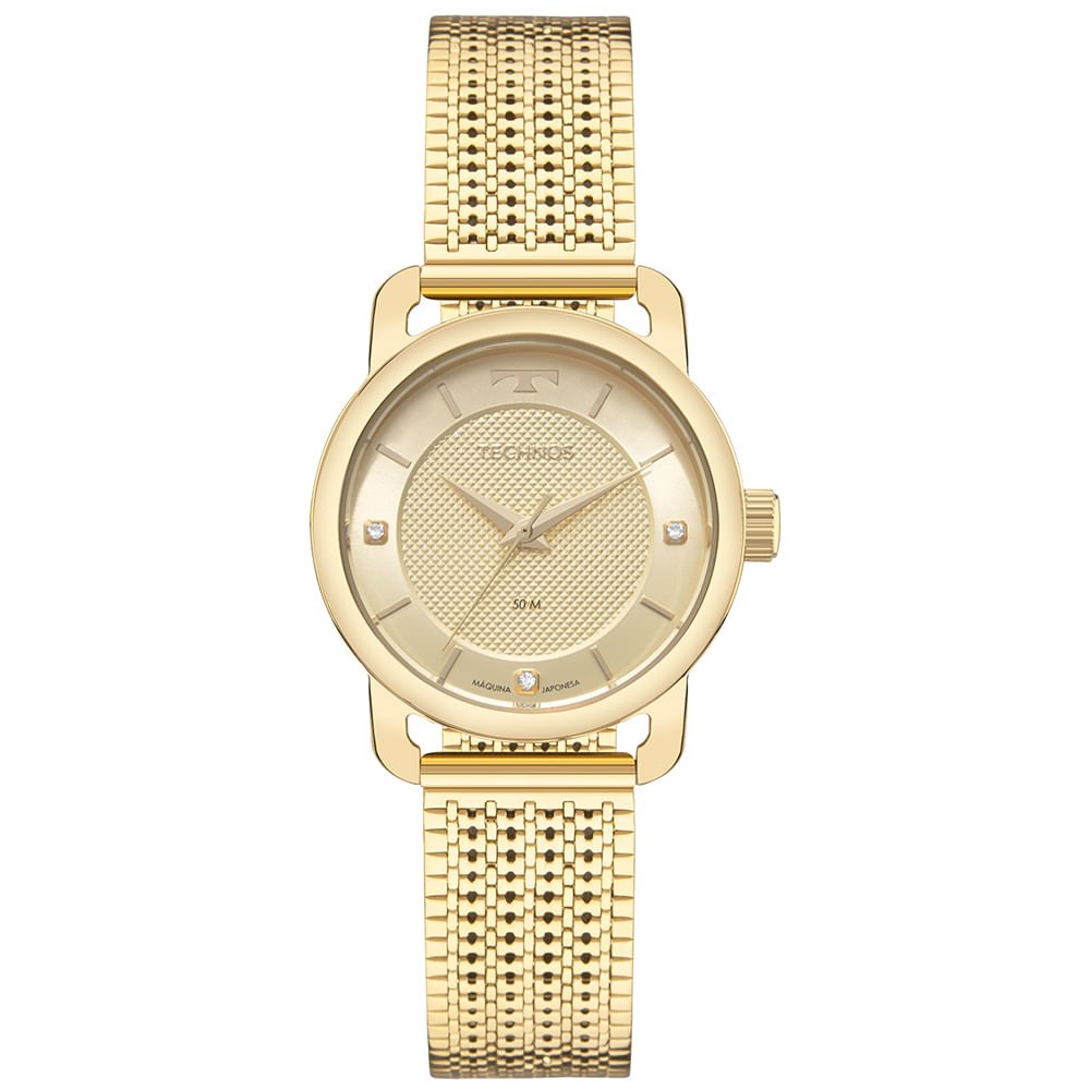 Relógio Technos Feminino Style Dourado - 2036NBP/1X