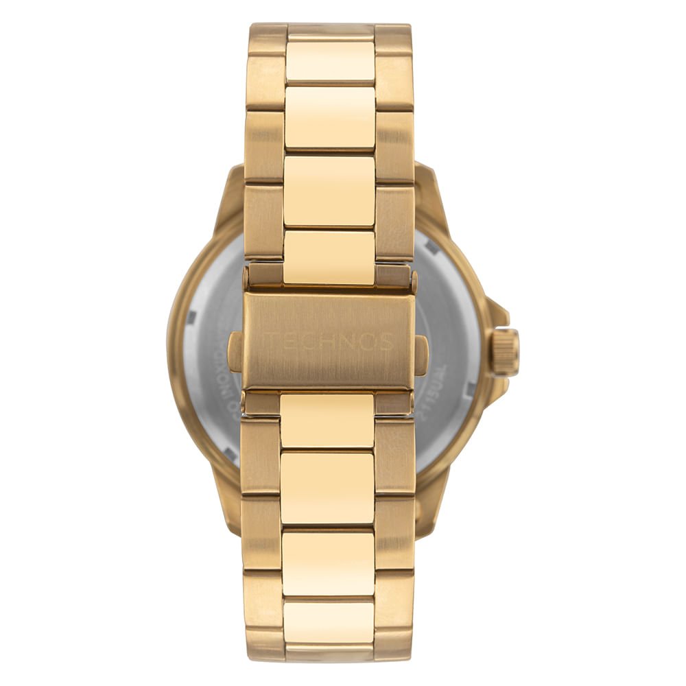 Relógio Technos Masculino Racer Premium Dourado - 2115UAL/1B Dourado 3