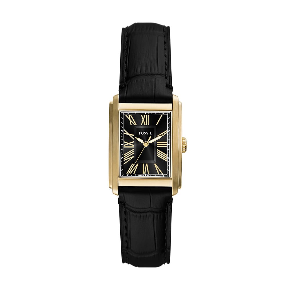 Relógio Fossil Masculino Carraway Dourado - FS6091/0PN