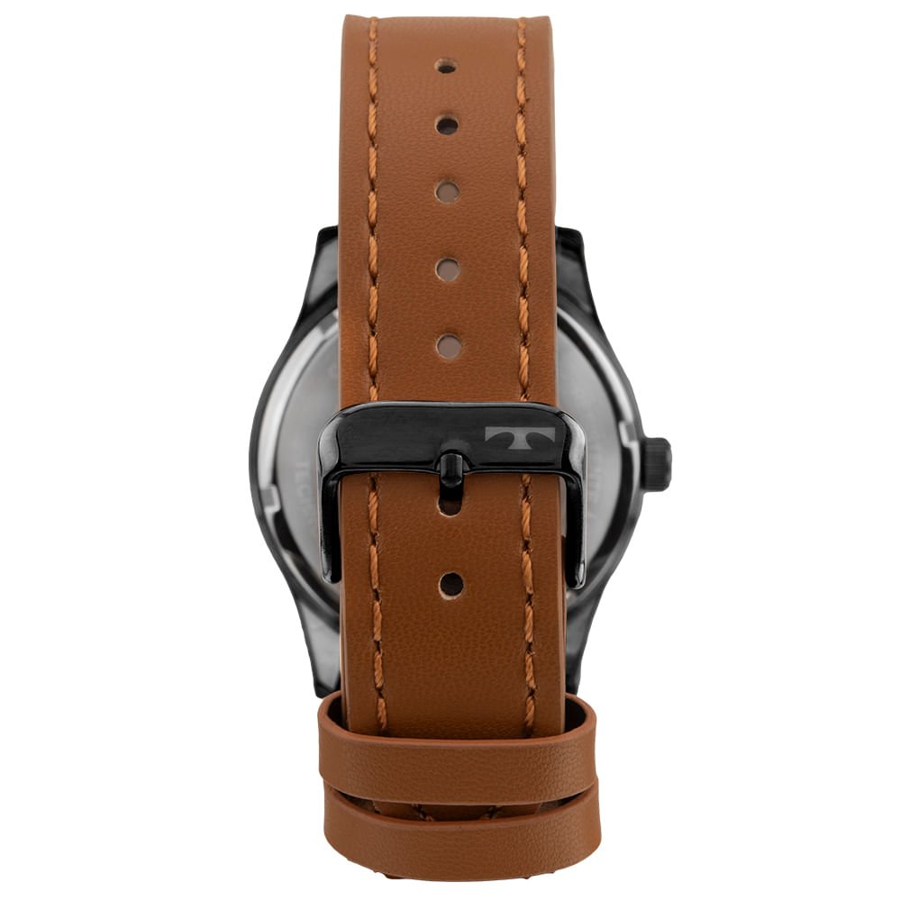 Relógio Technos Masculino Steel Preto - 2115UBR/0P Preto 3