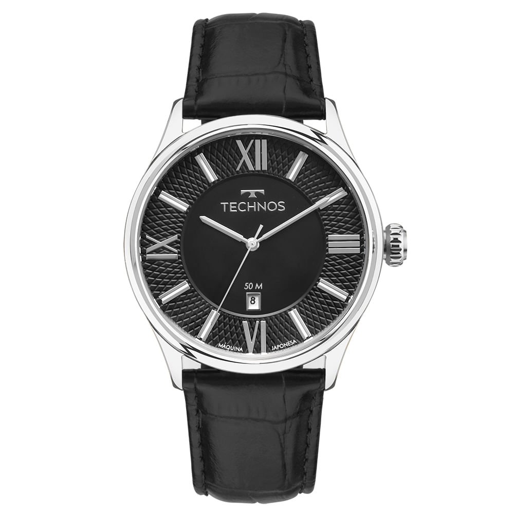 Relógio Technos Masculino Executive Prata - 2115UAW/0P Prata 1