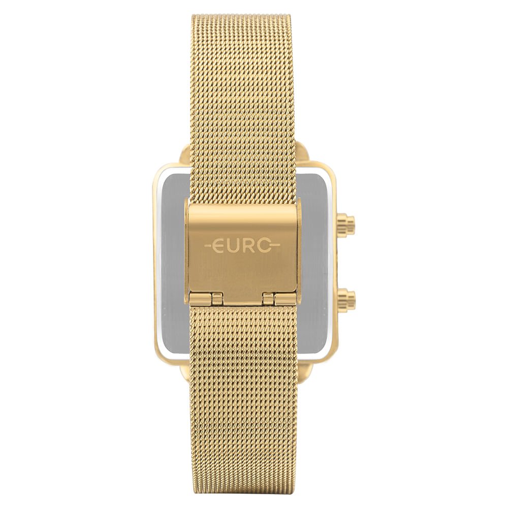 Relógio Euro Feminino Fashion Fit Reflexos Dourado - EUMD27AAB/4D Dourado 3