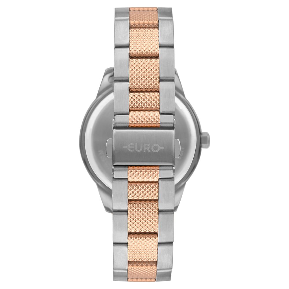 Kit Euro Feminino Soul Bicolor - EU2036YVA/K4J Prata/Rose Gold 3