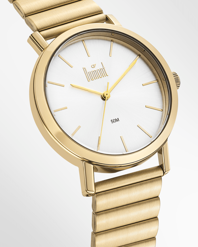 Relógio Dumont Masculino Traveller Dourado - DU2035MPA/4K Dourado 4