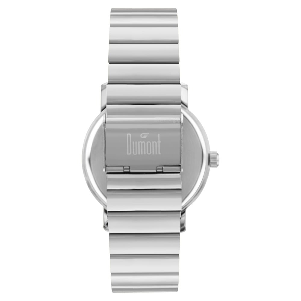 Relógio Dumont Masculino Traveller Prata - DU2035MOY/4K Prata 3