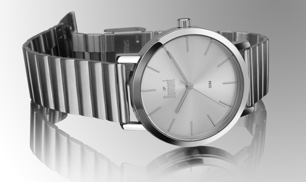 Relógio Dumont Masculino Traveller Prata - DU2035MOY/4K Prata 4