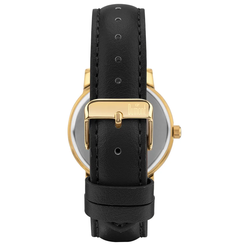 Relógio Dumont Masculino Traveller Dourado - DU2035MOR/5P Dourado 3