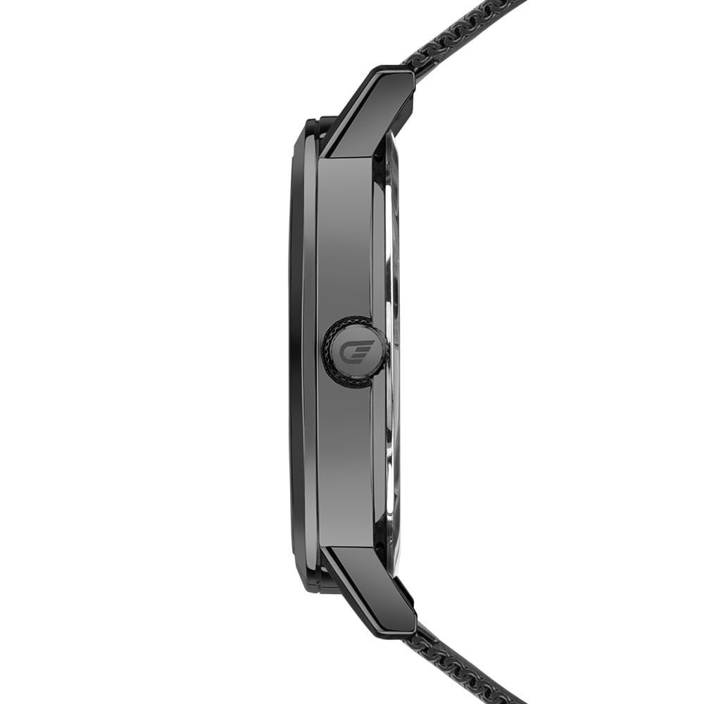 Relógio Dumont Masculino Traveller Grafite - DU2035MOX/4F Preto