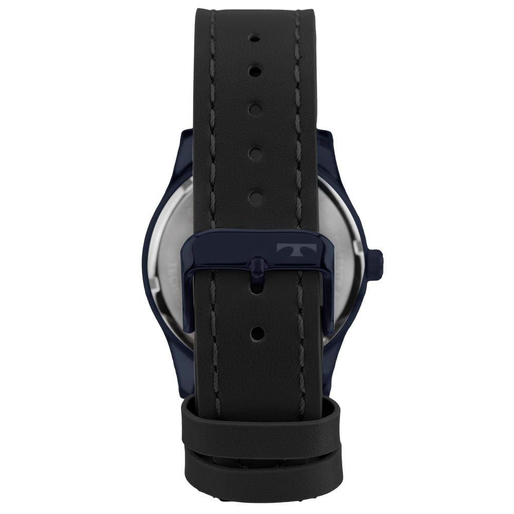 Relógio Technos Masculino Steel Azul - 2115UBV/0A Preto 3