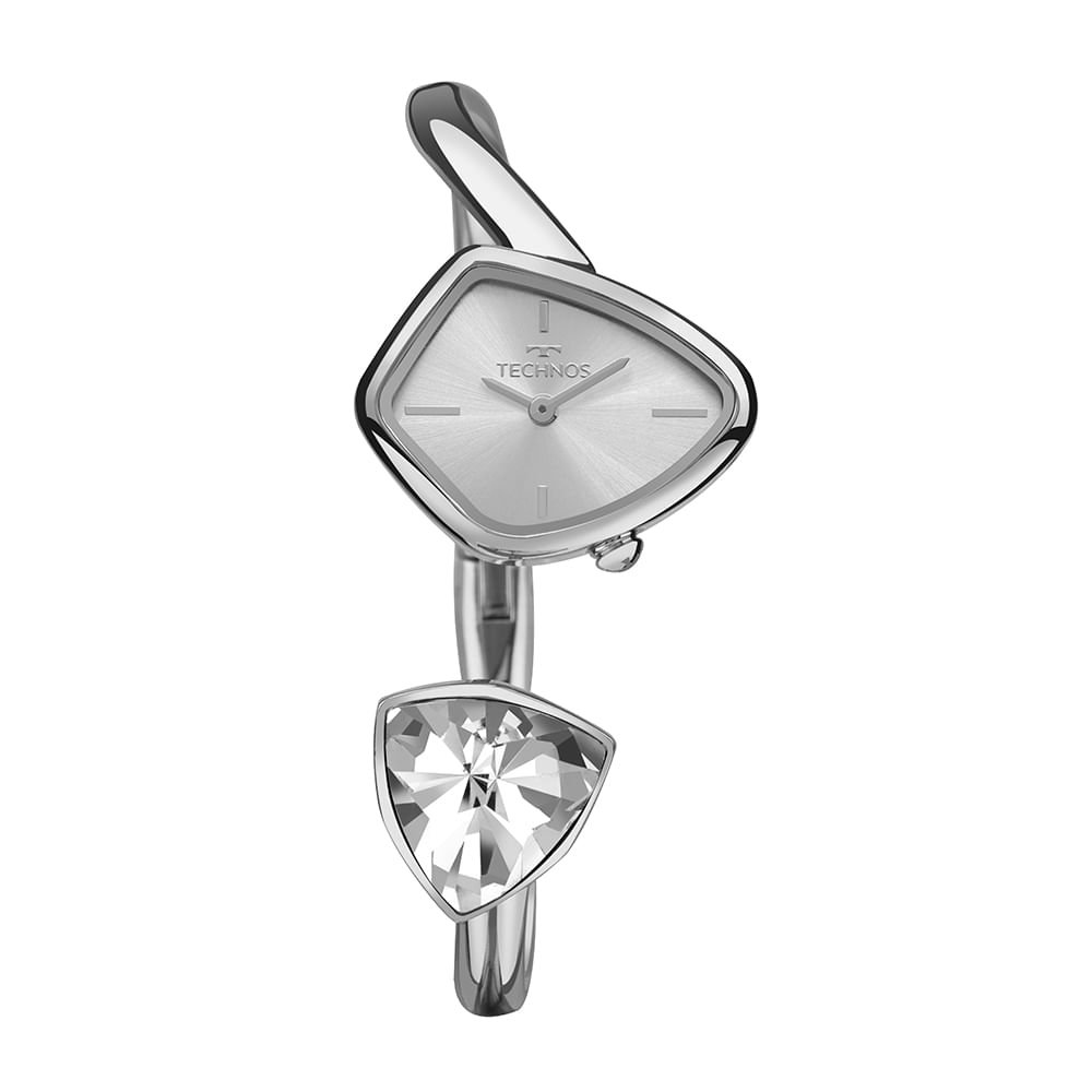Relógio Technos Feminino Crystal Prata - VX10AD/1K